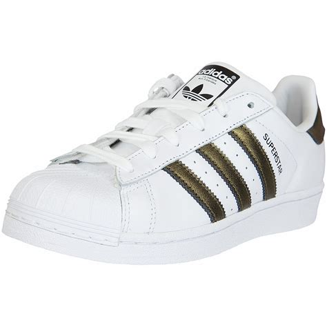 adidas superstar damen schwarz weiß gold 39|adidas superstar ab.